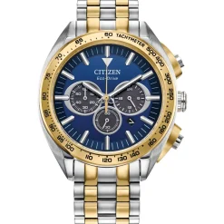 CITIZEN Eco-Drive Sport Luxury Carson Mens Stainless Steel