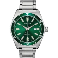 CITIZEN Eco-Drive Weekender Brycen Mens Stainless Steel