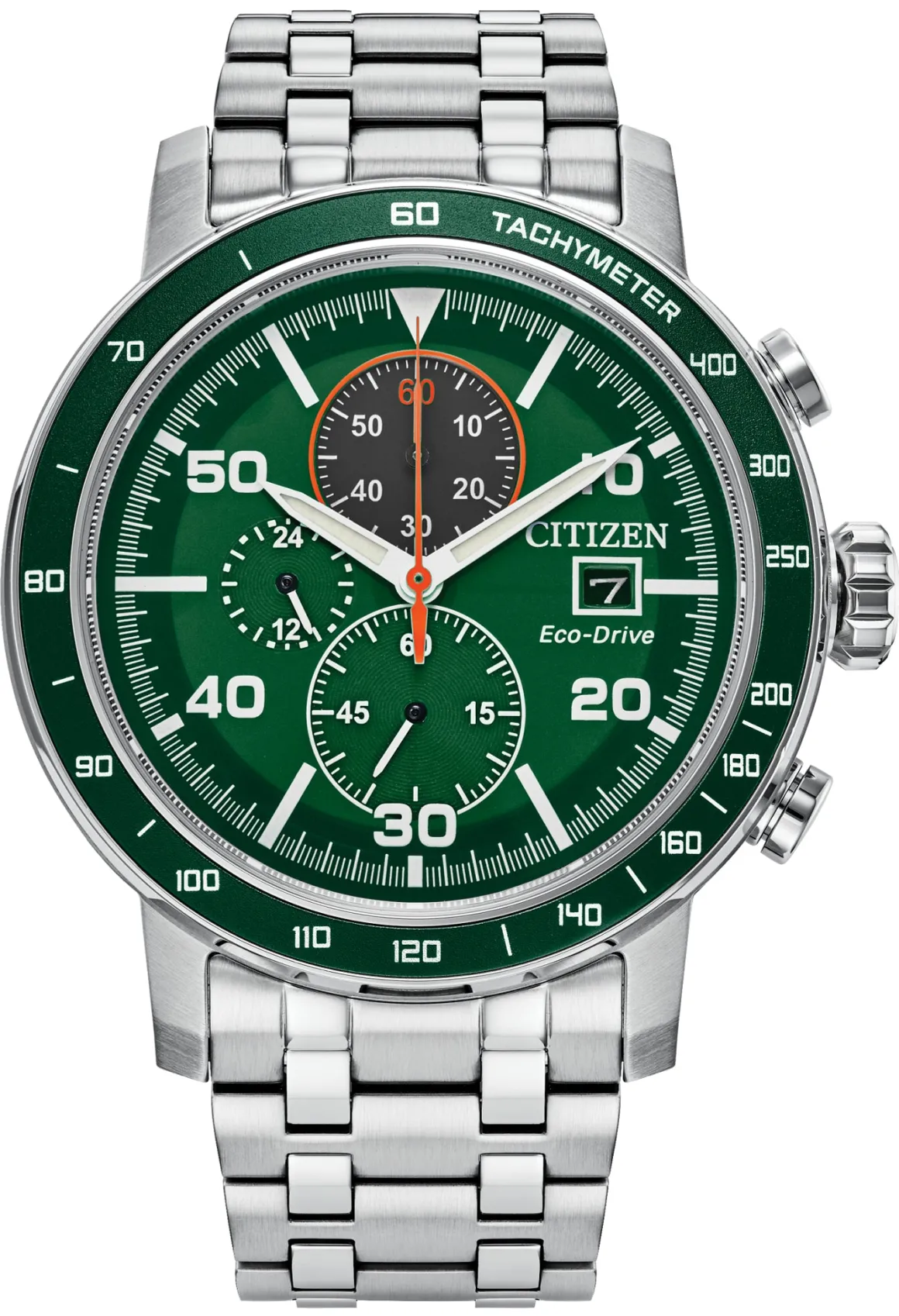 CITIZEN Eco-Drive Weekender Mens Stainless Steel
