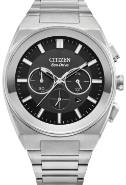 CITIZEN Eco-Drive Weekender Mens Stainless Steel