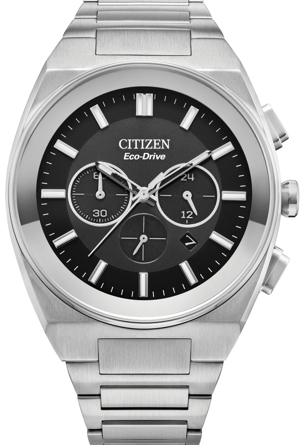 CITIZEN Eco-Drive Weekender Mens Stainless Steel