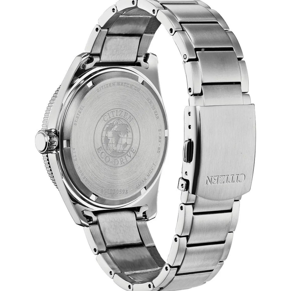 CITIZEN Eco-Drive Weekender Brycen Mens Stainless Steel