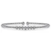 Gabriel & Co. 14K White Gold Diamond Bangle