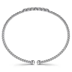Gabriel & Co. 14K White Gold Diamond Bangle