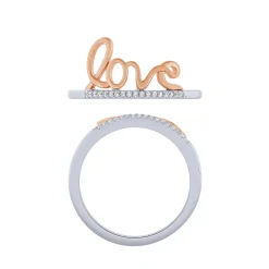 14K 1/20Ct Love Fashion Ring