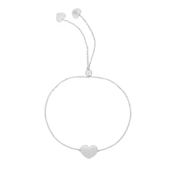 14K Gold Heart Friendship Bracelet