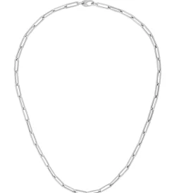 14K Gold 4.2mm Paperclip Chain