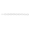14K Gold Oval Link Bracelet