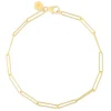 14K Lungo Paperclip Chain Bracelet