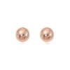 14K Rose Gold 5mm Ball Earrings