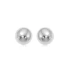14K White Gold 7mm Ball Earrings
