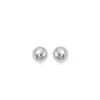 14K White Gold 5mm Ball Earrings