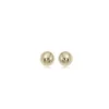 14K Yellow Gold 4mm Ball Earrings