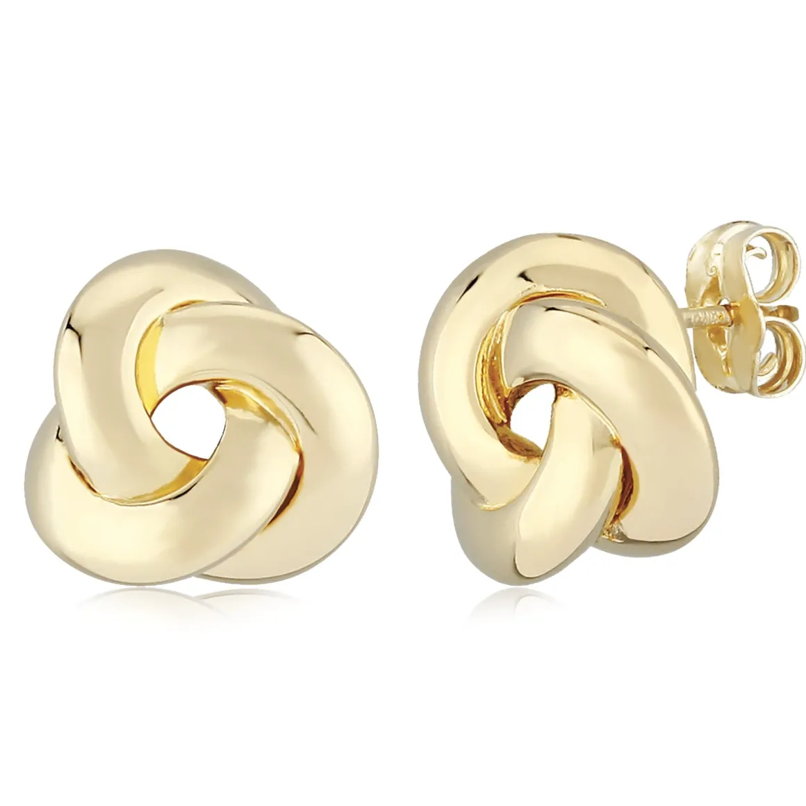 14KY Sm.. Knot Earrings