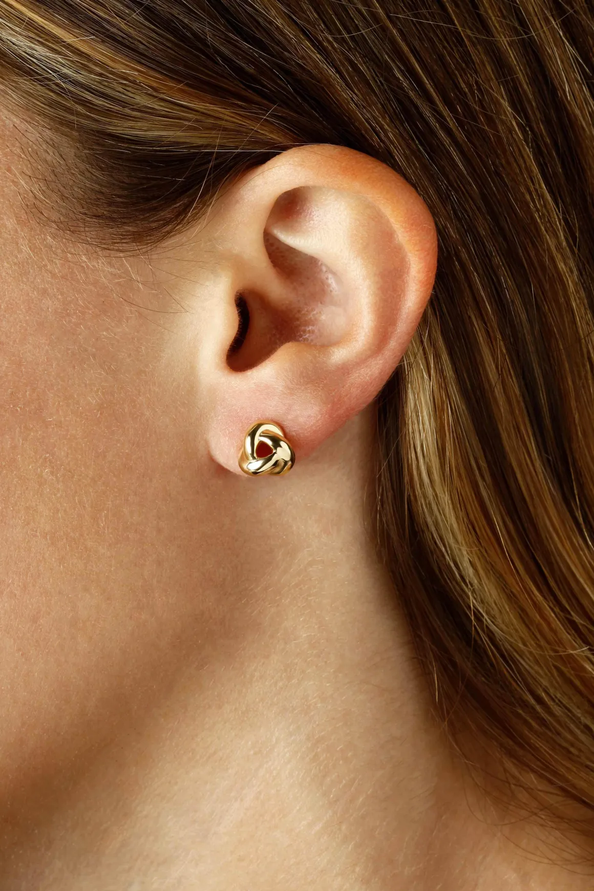 14KY Sm.. Knot Earrings
