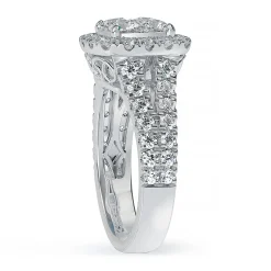 Lab Grown Diamond Halo Engagement Ring