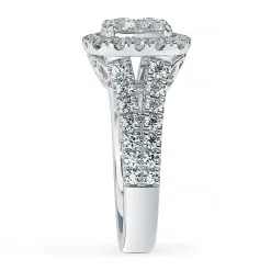 Lab Grown Diamond Halo Engagement Ring