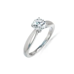 Lab Grown Diamond Solitaire Engagement Ring
