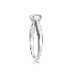 Lab Grown Diamond Solitaire Engagement Ring