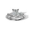 Lab Grown Diamond Three Stone Engagement Ring