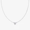 Lab Grown Solitaire 3/4 Carat Diamond Pendant