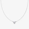 Lab Grown Solitaire 1 Carat Diamond Pendant