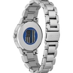 Lady's Thin Blue Line Box Set Citizen Watch