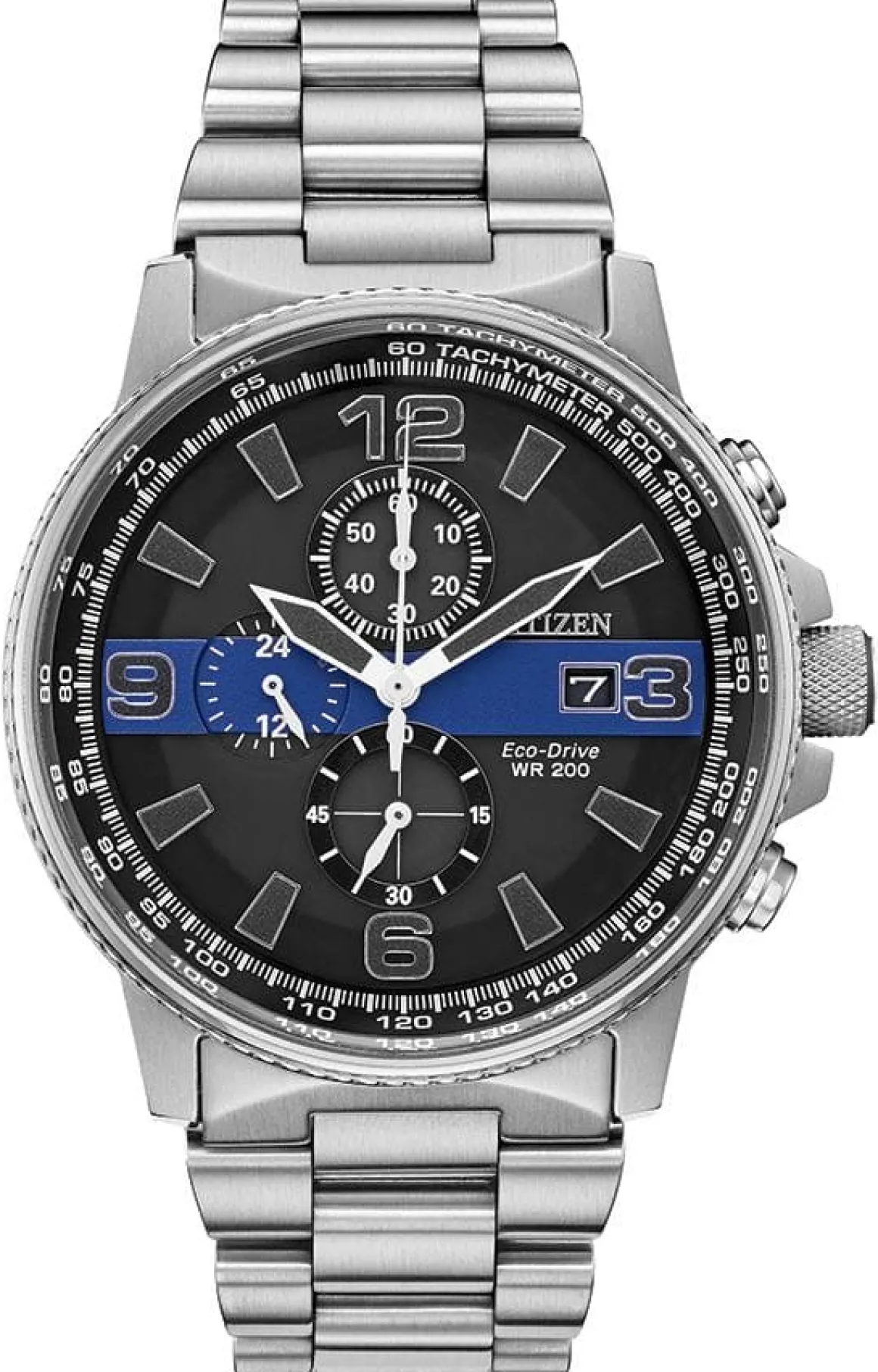 Men's Thin Blue Line Box Set Citizen Watch