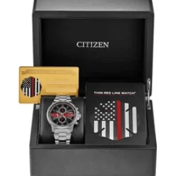 Men's Thin Red Line Citizen Box Set