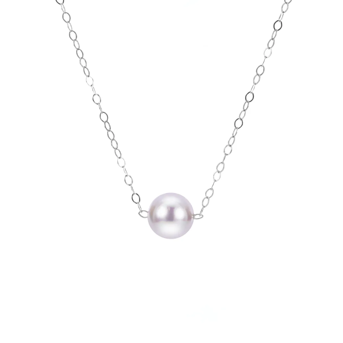 6mm Premium Start-Her-Pearl Sterling Necklace