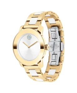 Movado Bold Iconic Mixed Material