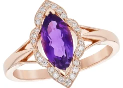 Purple Amethyst Ring