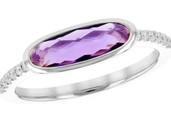 Purple Amethyst Ring
