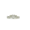Sterling Silver Pure Promise Ring With  1/8Cttw Round Diamonds