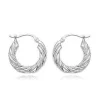Sterling Silver Sm. Swirl Shell Earrings