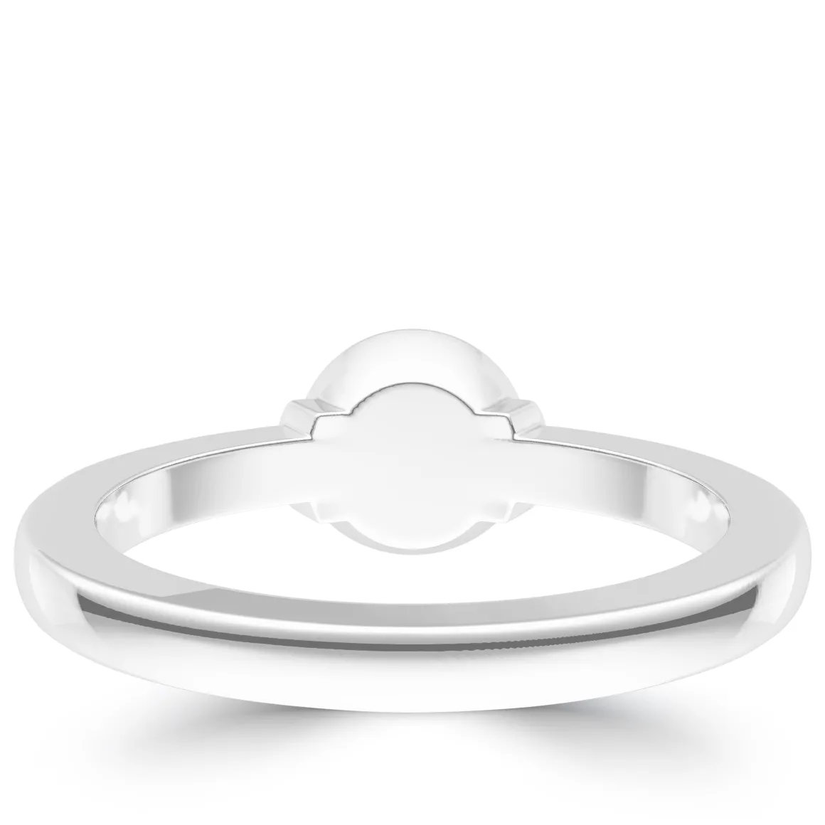 UCONN Logo Engraved Ring in Sterling Silver